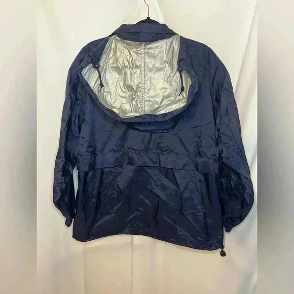 DISNEY STORE Vintage Mickey Mouse Windbreaker Jacket Lightweight Hood Size M - Picture 3 of 3